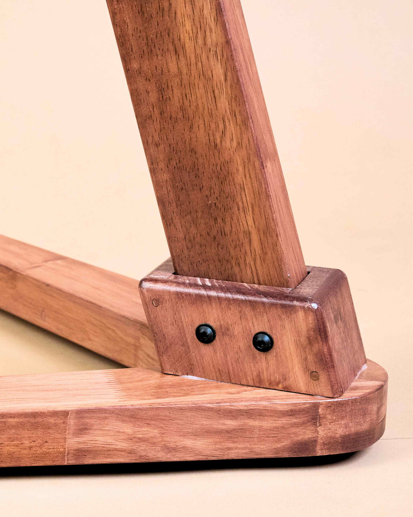Solid Wood Square End Table - Teak - Wood Trendz