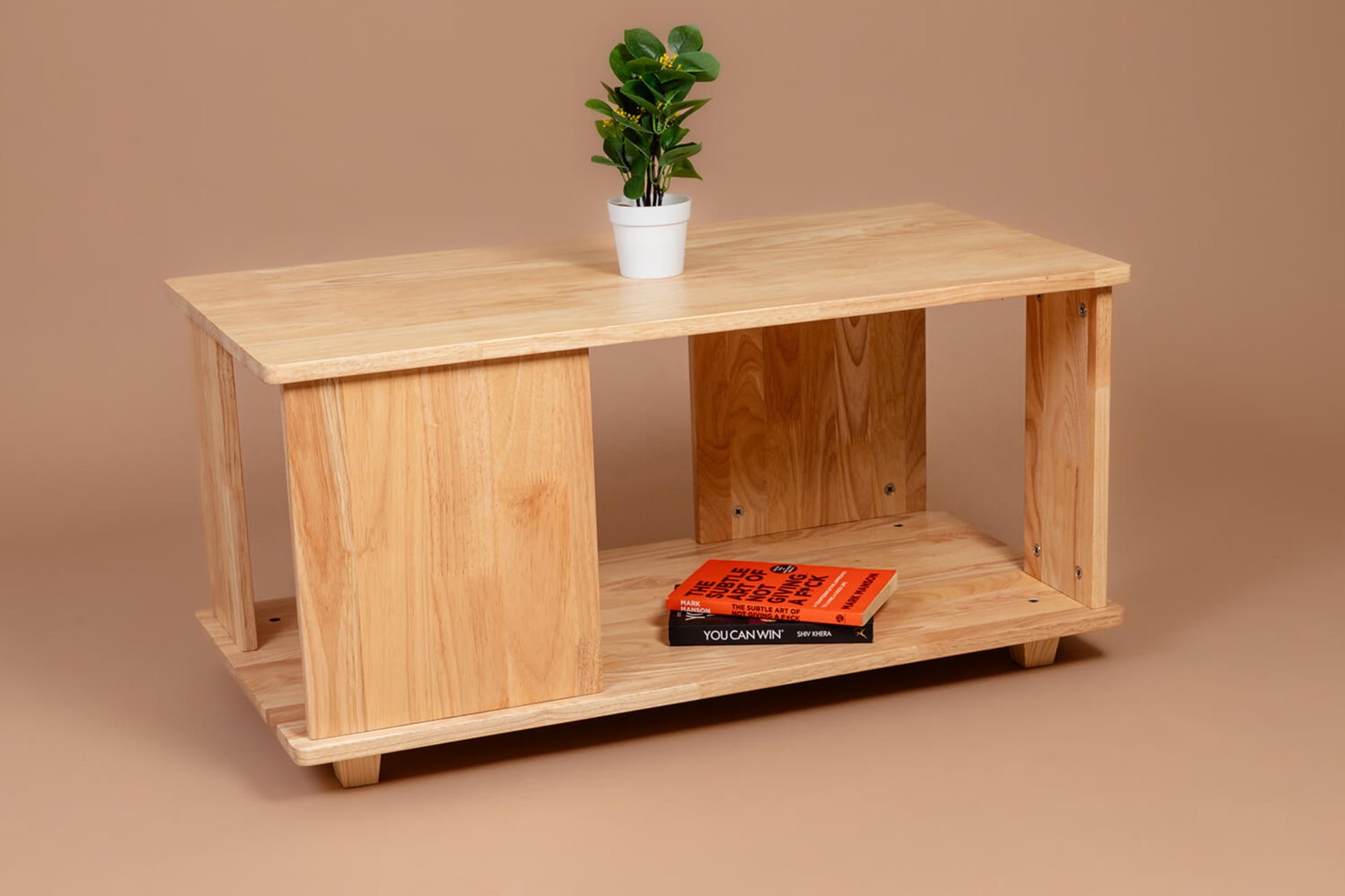 Rectangular Retreat Coffee Table - Natural - Wood Trendz