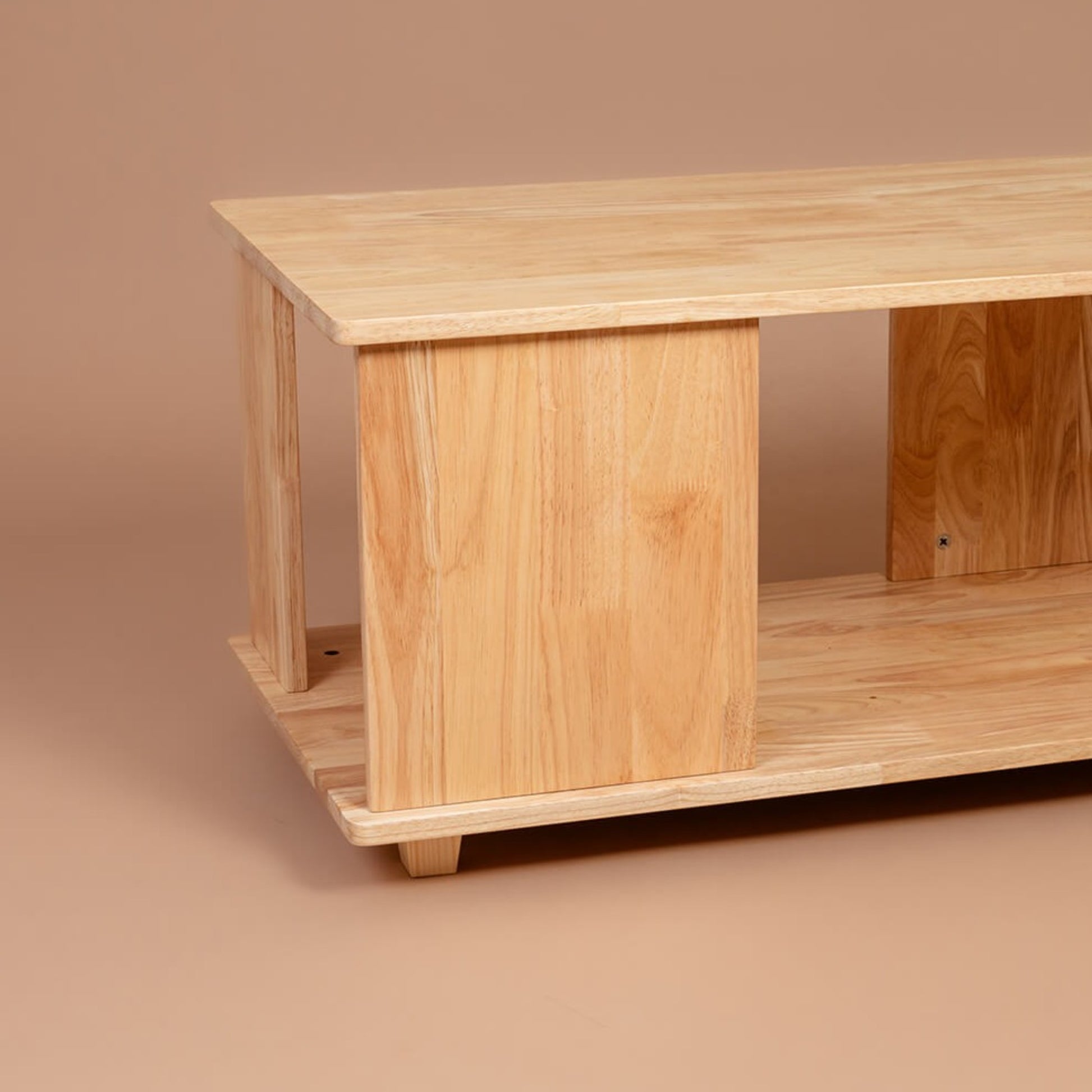 Rectangular Retreat Coffee Table - Natural - Wood Trendz
