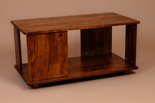 Rectangular Retreat Coffee Table - Walnut - Wood Trendz