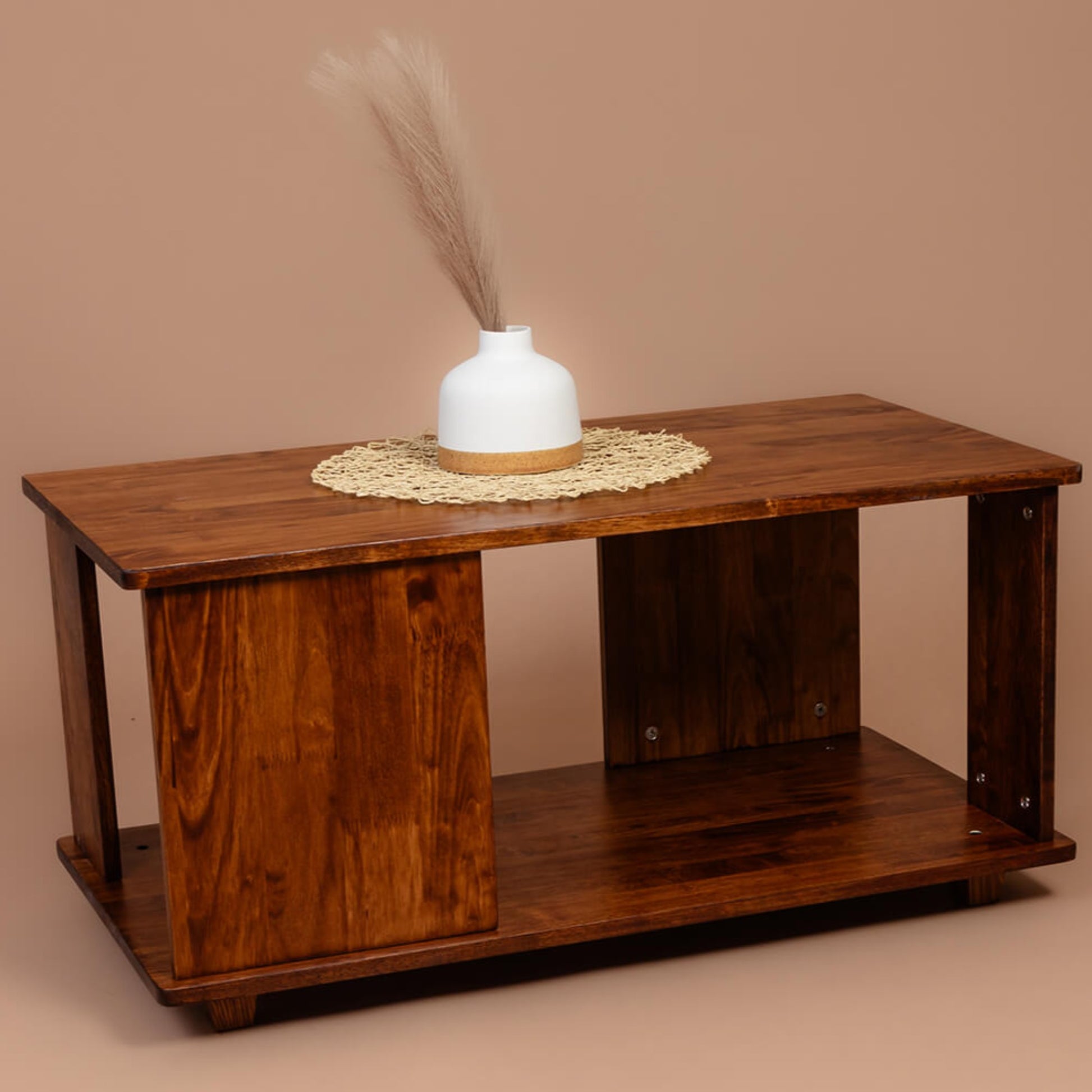 Rectangular Retreat Coffee Table - Walnut - Wood Trendz