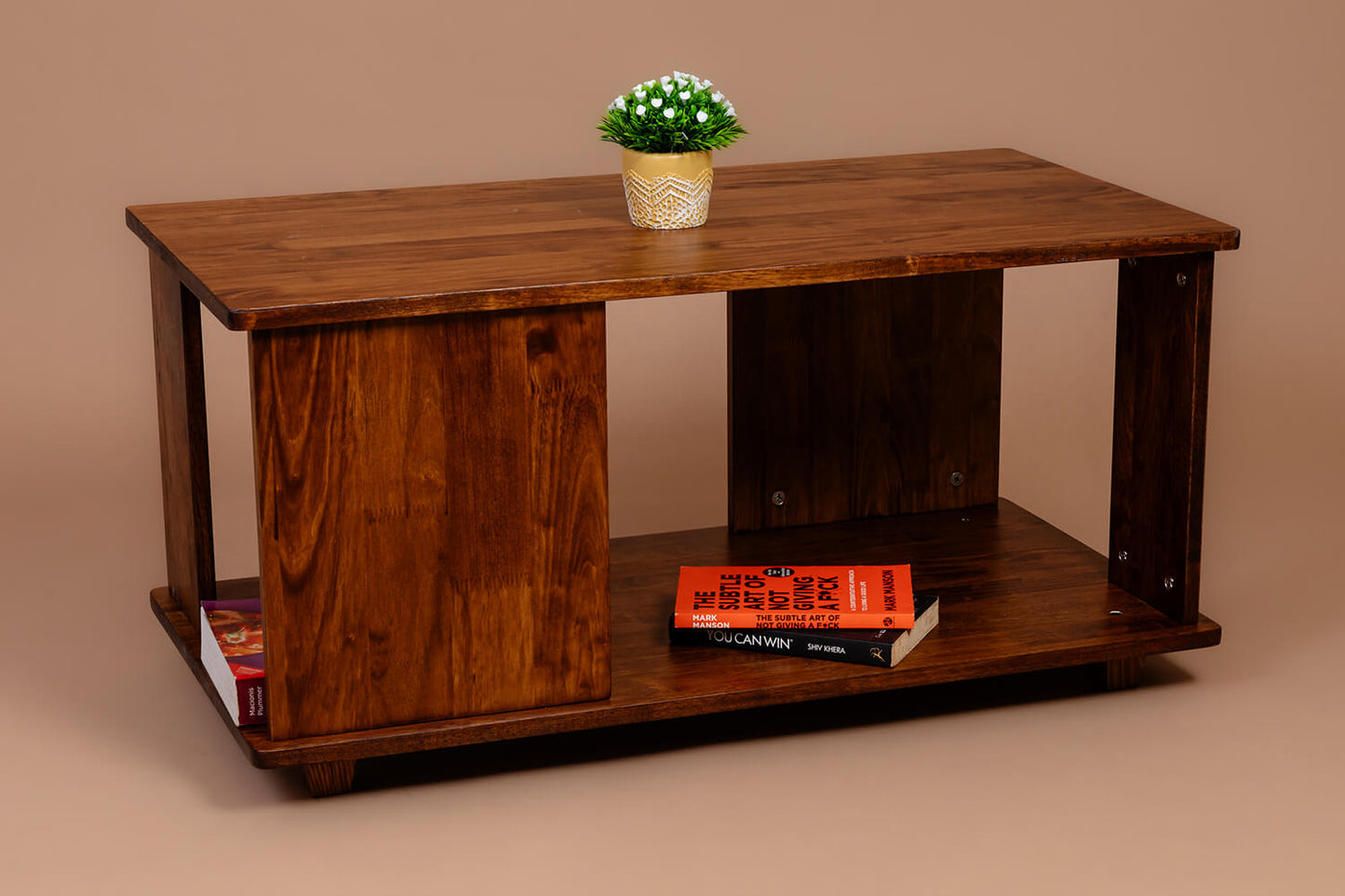 Rectangular Retreat Coffee Table - Walnut - Wood Trendz