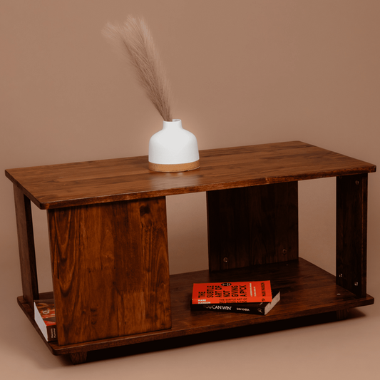 Rectangular Retreat Coffee Table - Walnut - Wood Trendz