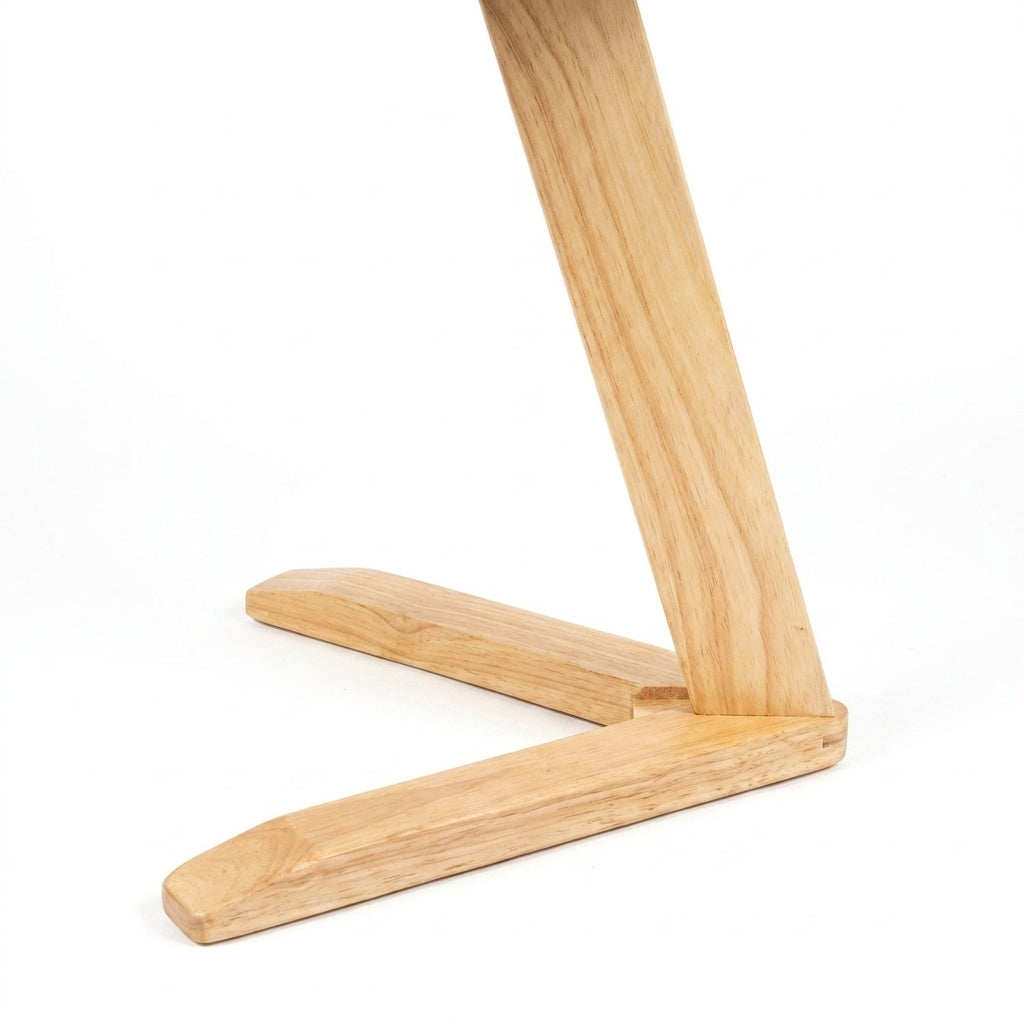Solid Rubberwood Mini End Table Natural, solid rubberwood | WoodTrendz