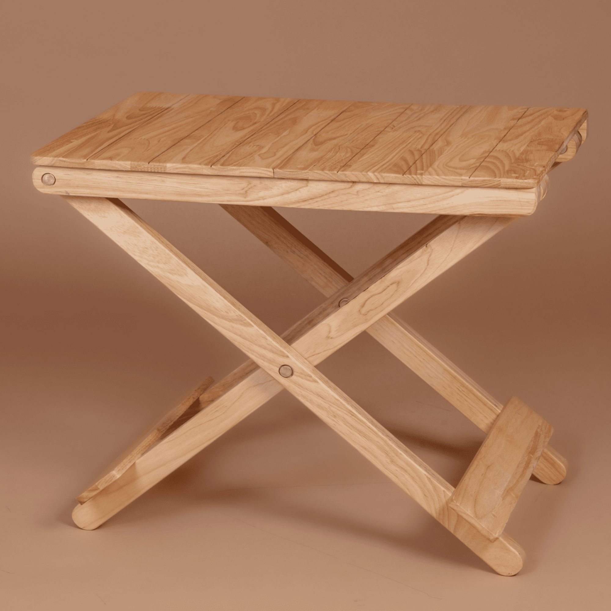 Compact Companion Foldable Table - Natural