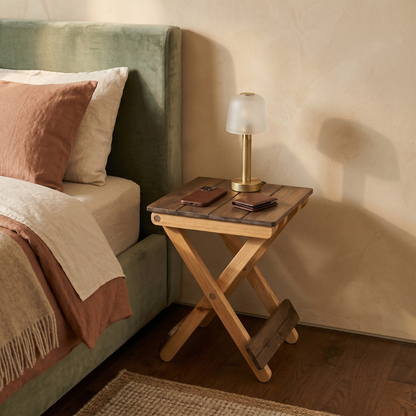 Foldable Compact Wood Stool: Stylish and Practical Seating Solution