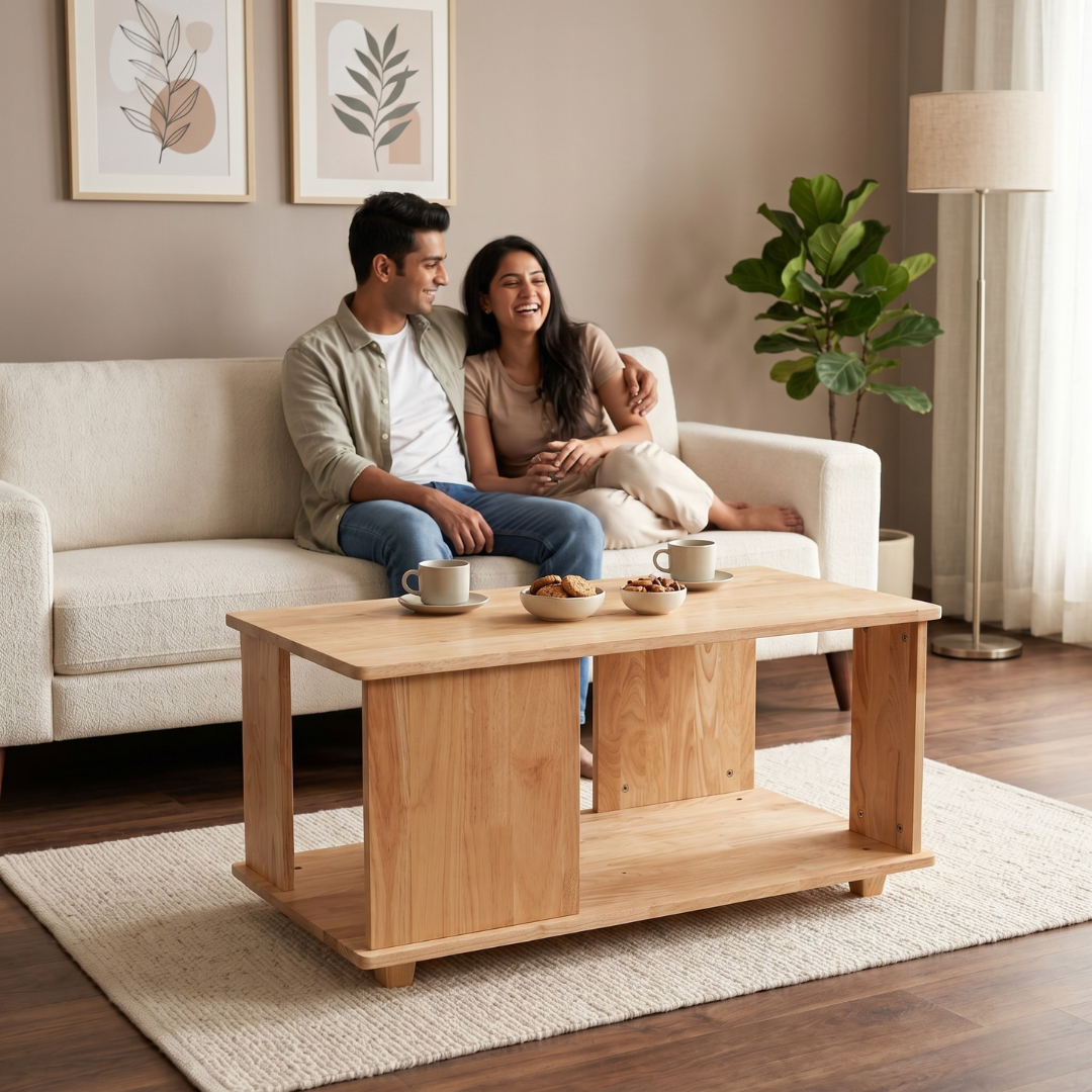 Rectangular Retreat Coffee Table - Natural