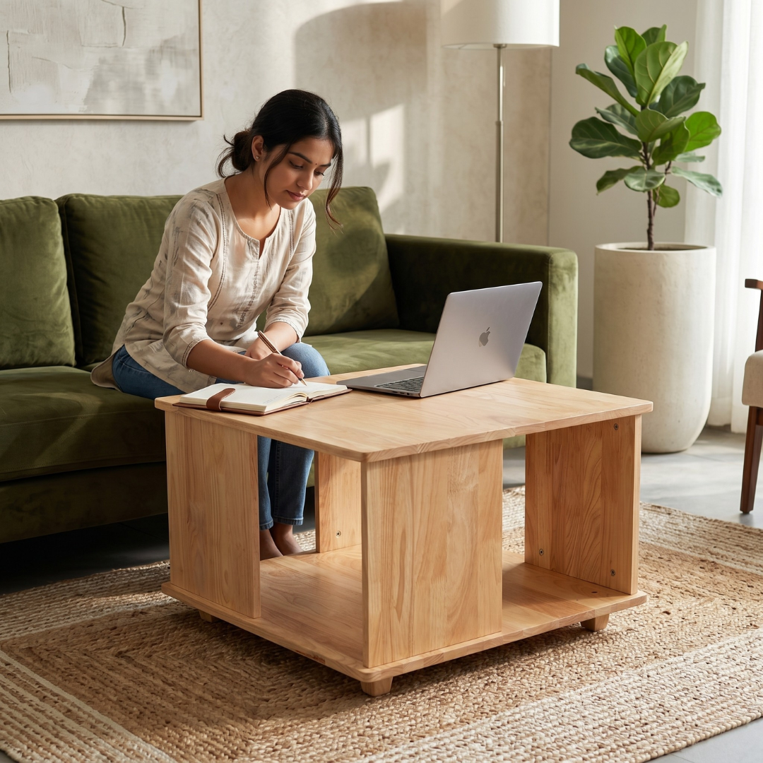 Homestead Square Coffee Table - Natural