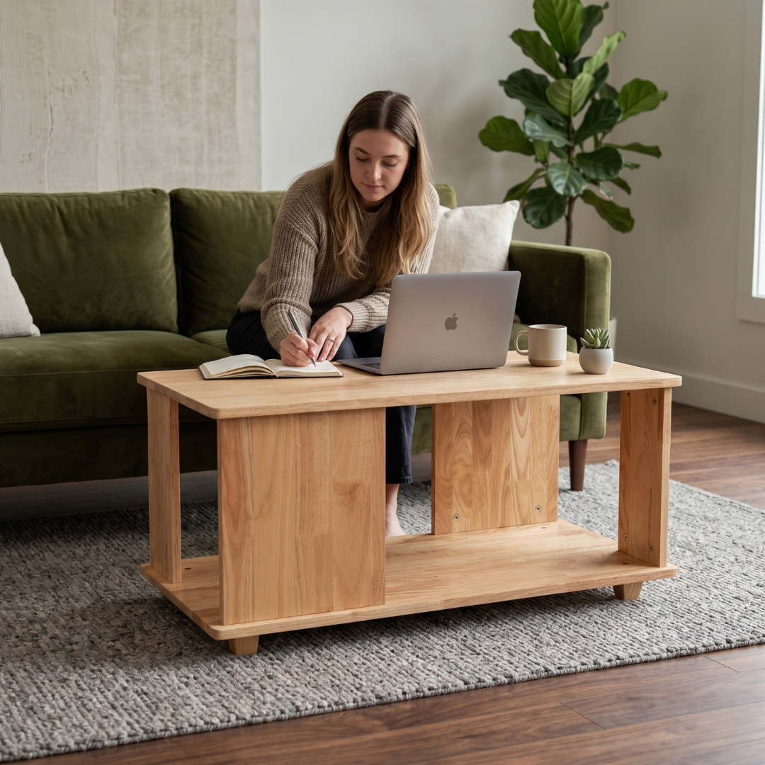 Rectangular Retreat Coffee Table - Natural