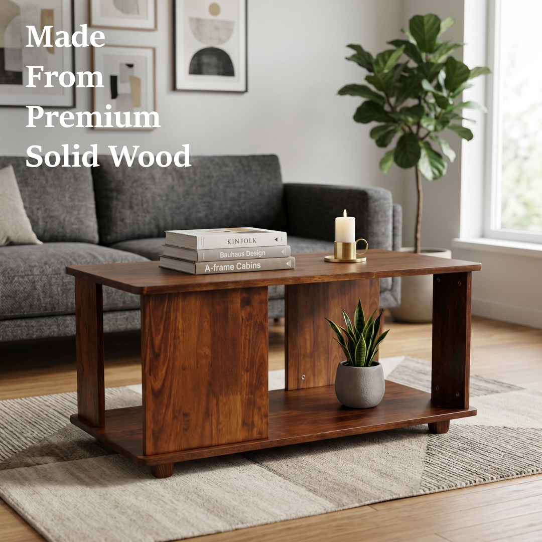 Rectangular Retreat Coffee Table - Walnut