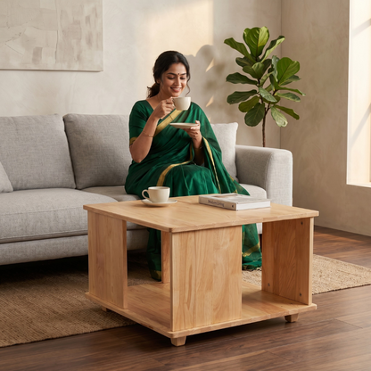 Homestead Square Coffee Table - Natural