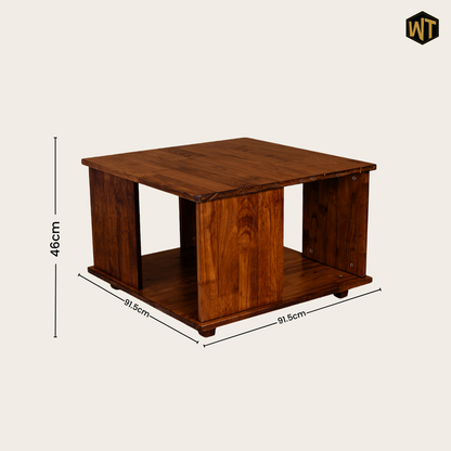 Homestead Square Coffee Table - Walnut